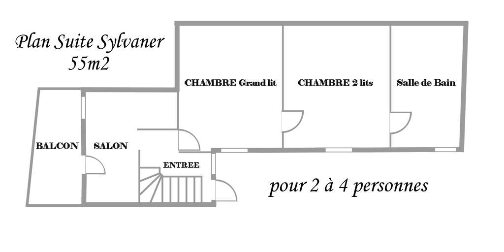 B&B Le Clos Des Raisins Beblenheim Eksteriør bilde